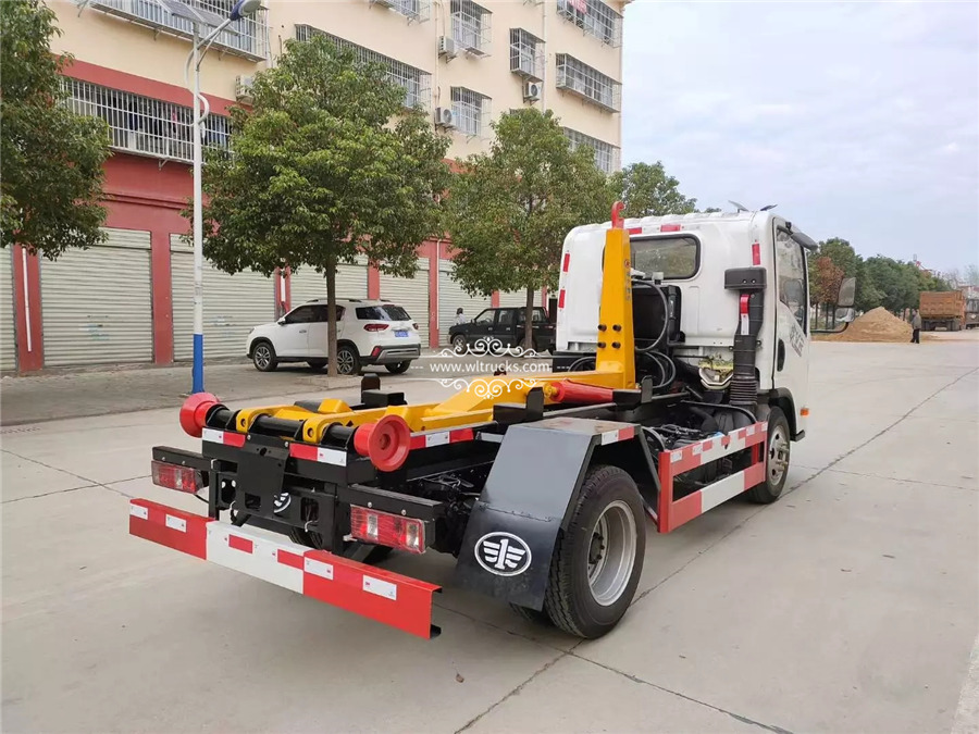 3m3 hook arm garbage truck