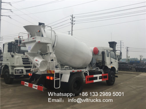 Dongfeng 4m3 concrete mixing truck