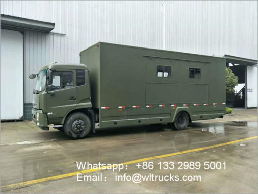 4wd big Mobile caravan food truck