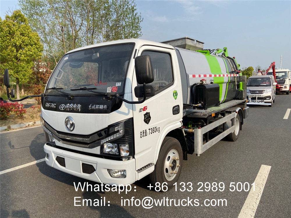 5 ton Catering kitchen garbage truck