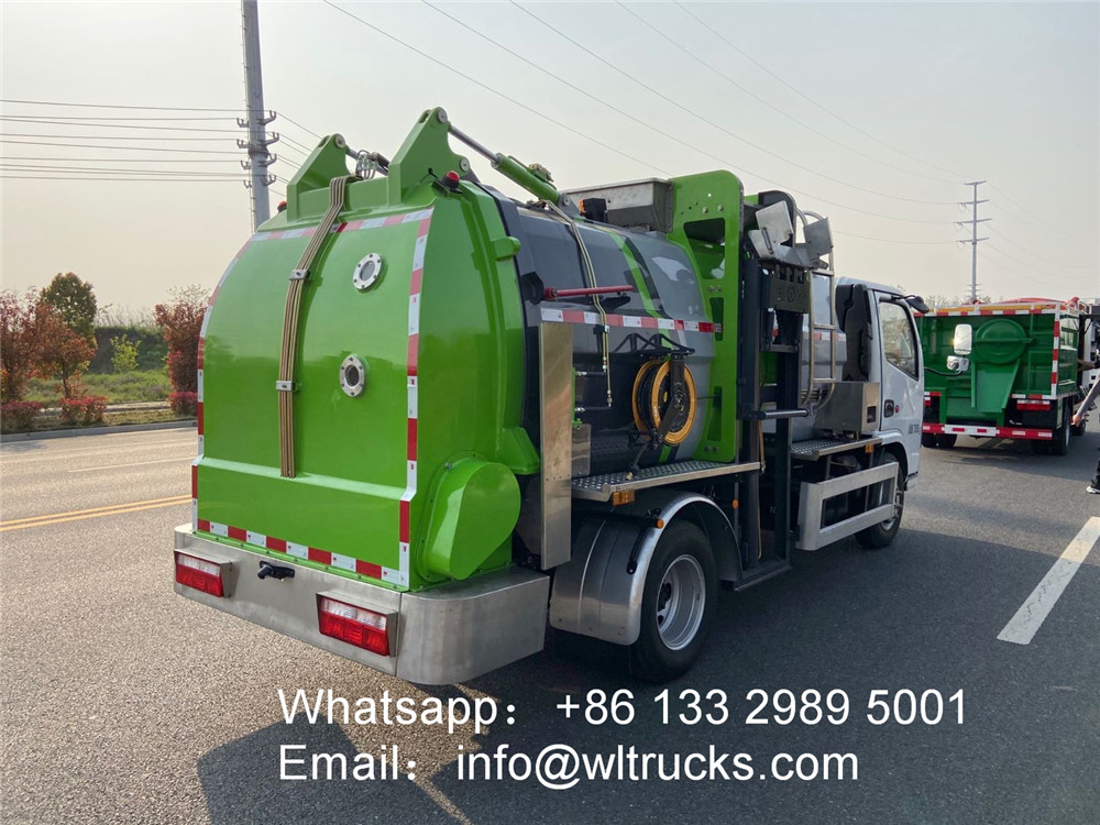 5 ton Catering kitchen garbage trucks