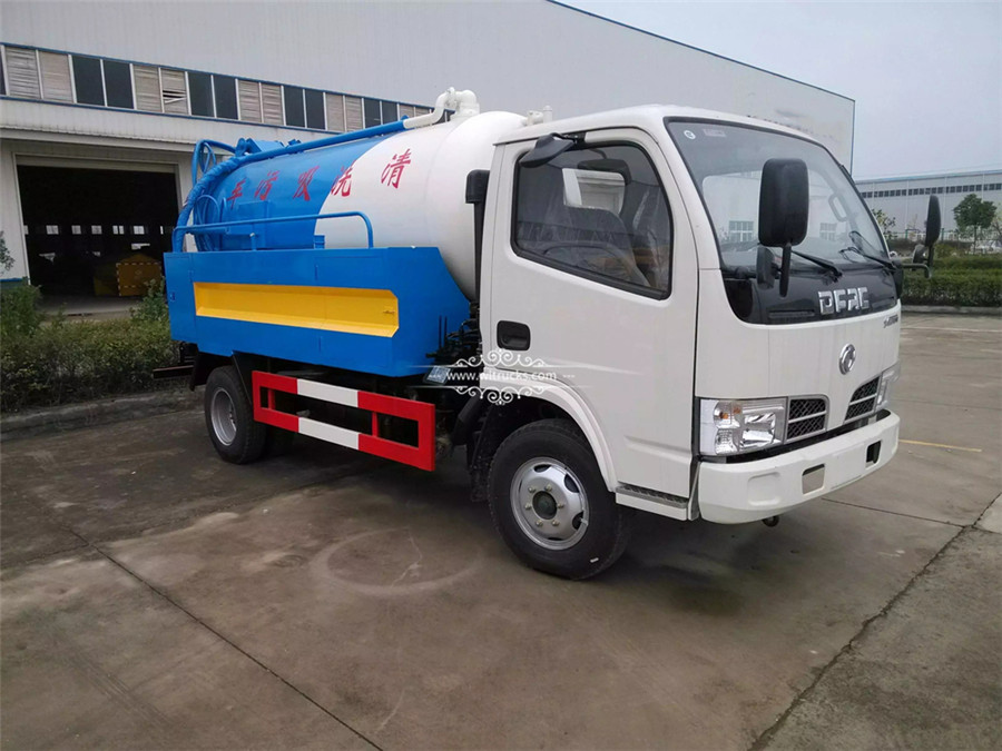 5 ton Cleaning sewage suction truck