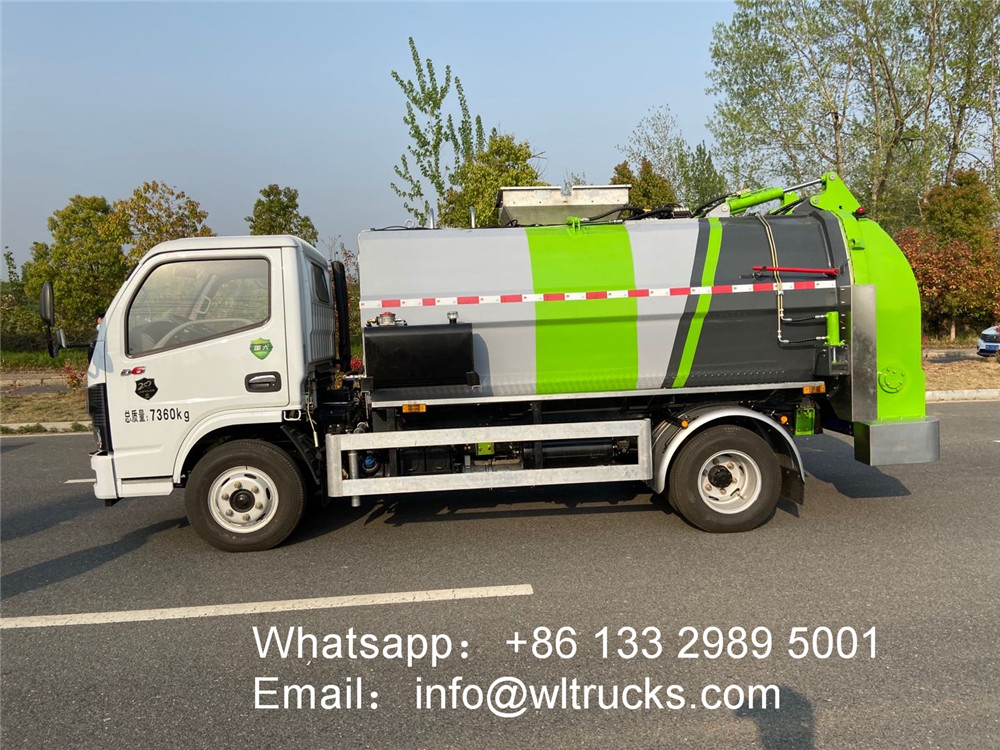 5 ton kitchen garbage truck