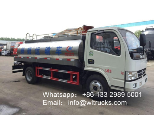 5000 Liters milk transport truck
