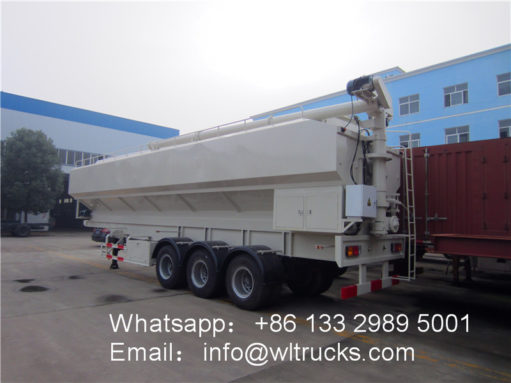 50000liter bulk feed trailer