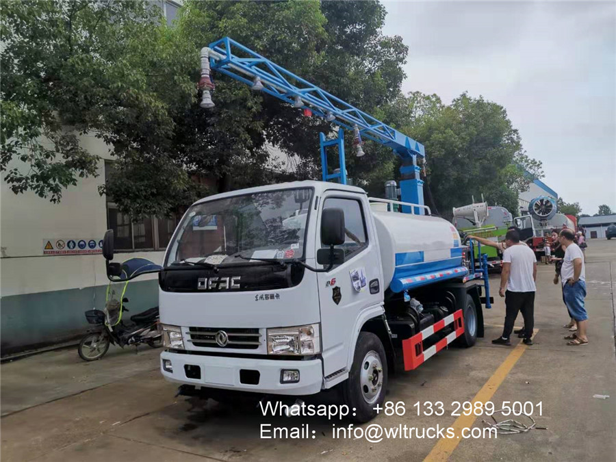 5000L Railway dust suppression truck