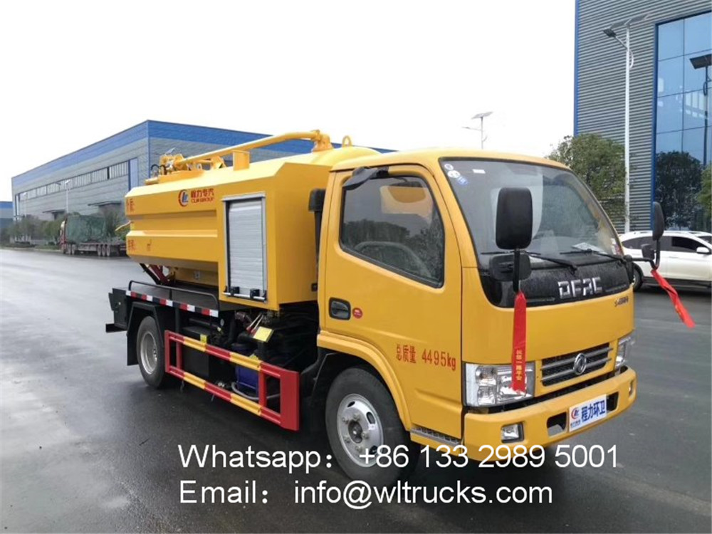 5000L sewer cleaning truck