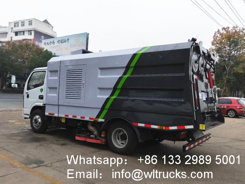 5cbm vacuum cleaner truck