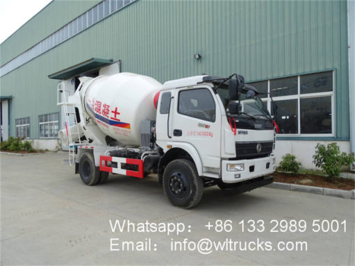 Dongfeng 5m3 cement mixing truck