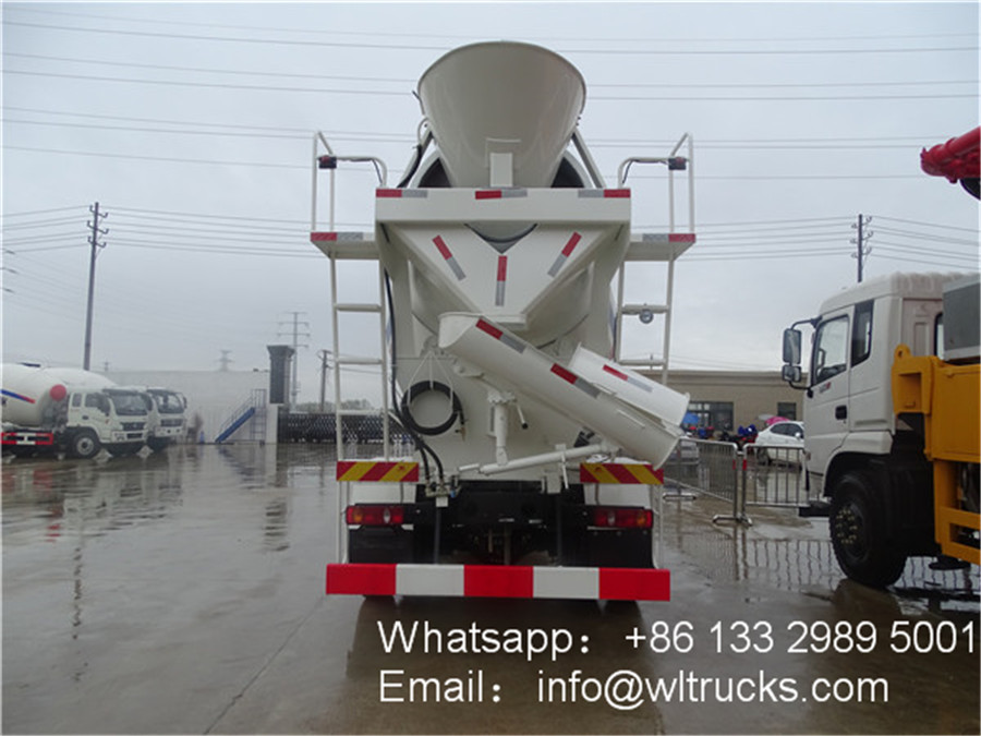 5m3 concrete mixer trucks