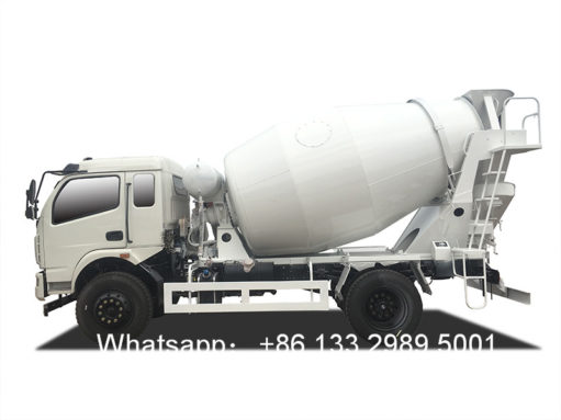 6 cubic meters concrete mixer truck