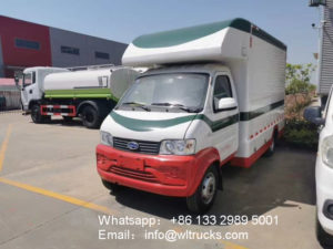 6 wheel Karry mobile fast food car