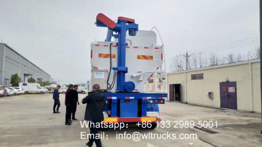 60000liters bulk animal trailer