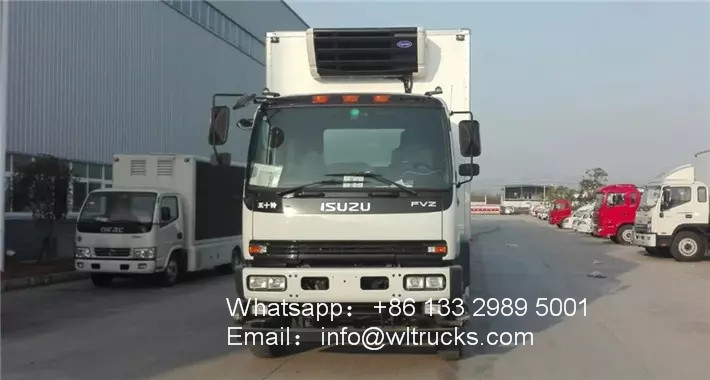 6X4 ISUZU refrigerated truck