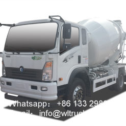6cbm concrete mixer truck