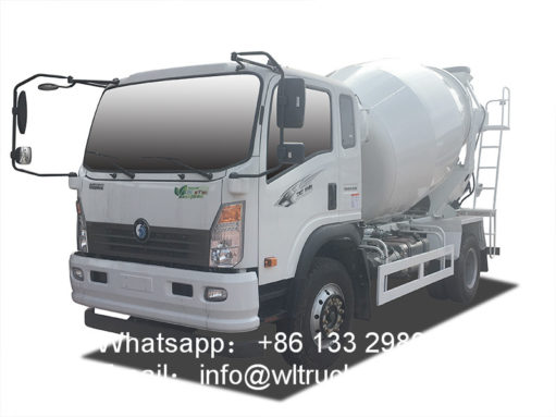 6cbm concrete mixer truck