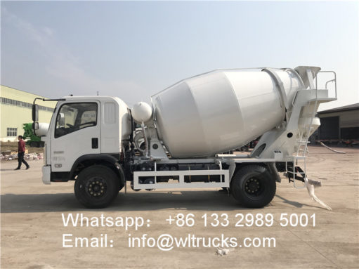 Hyundai Nanjun 6m3 concrete mixer truck