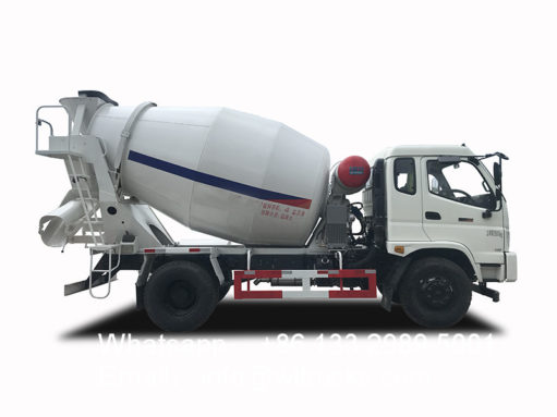 6m3 concrete mixer truck
