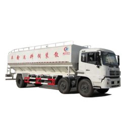 6x2 Dongfeng 30cbm poultry bulk feed truck