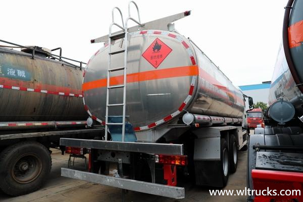 6x4 Howo Aluminum alloy fuel transport truck