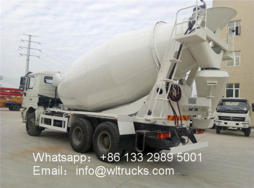 6x4 Shacman 12m3 mixer truck