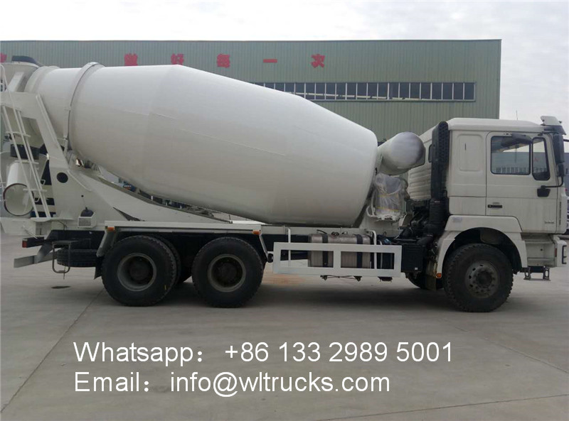 6x4 Shacman Delong 12m3 concrete mixer truck