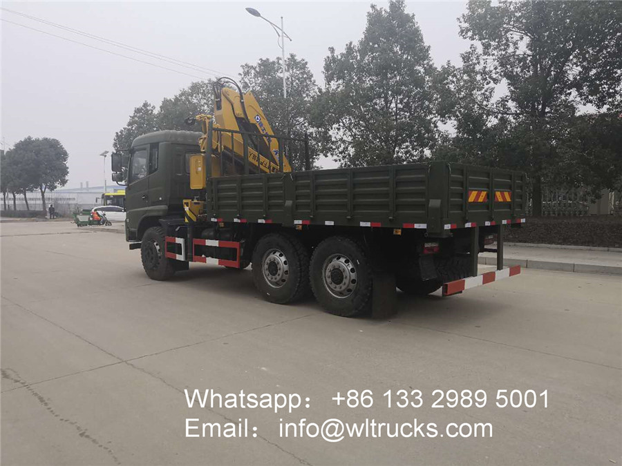 6x6 truck mounted crane