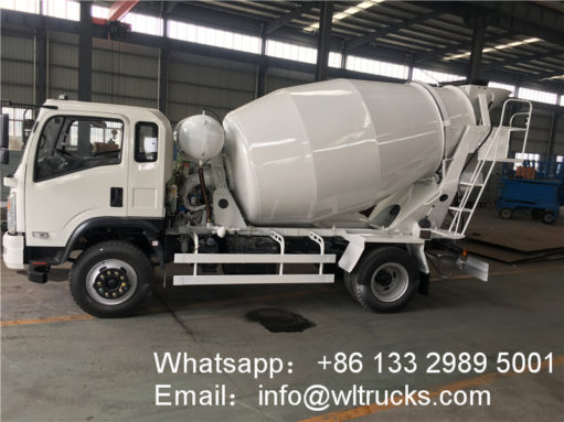 7m3 concrete agitator truck