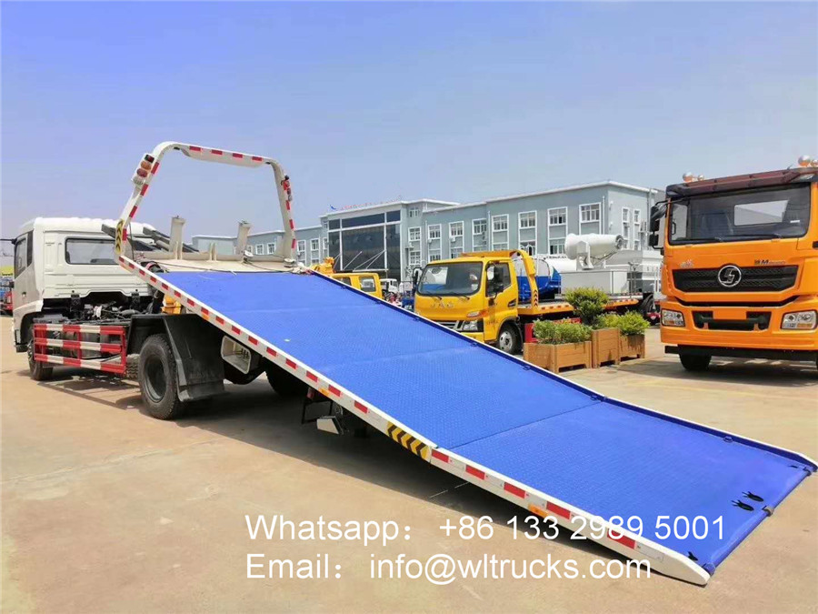 8 metric ton wrecker truck