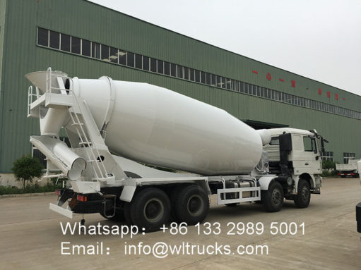 8x4 Shacman 16cbm 18cbm Concrete mixer truck