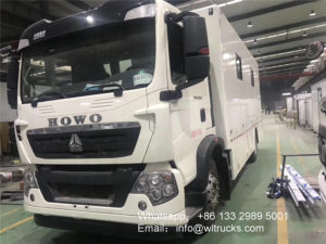 8x4 Sinotruk Howo big food truck