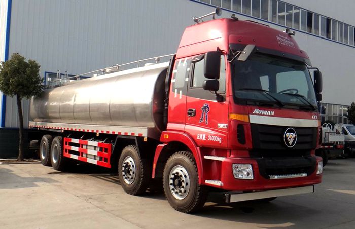 Auman 25m3 milk truck