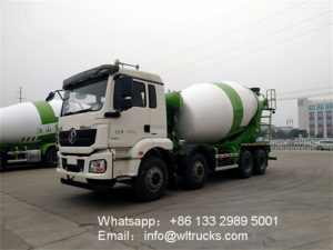 Cement mixer truck