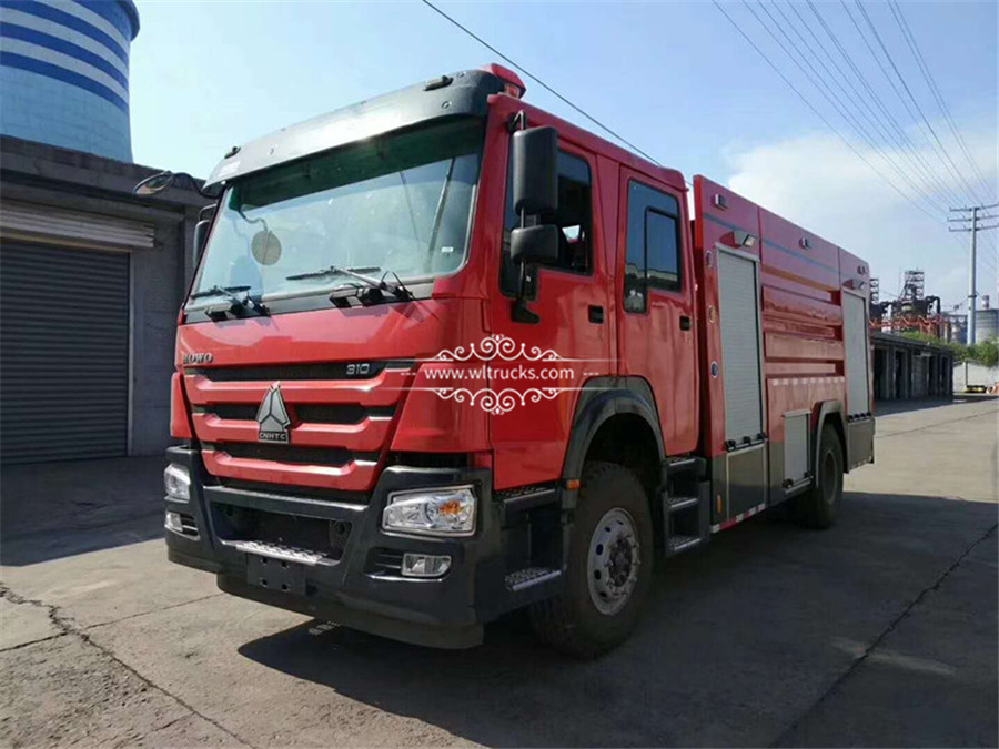 Chengli water foam fire truck