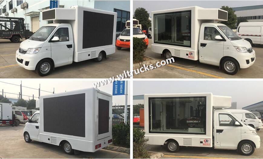 Chery Karry small led display truck
