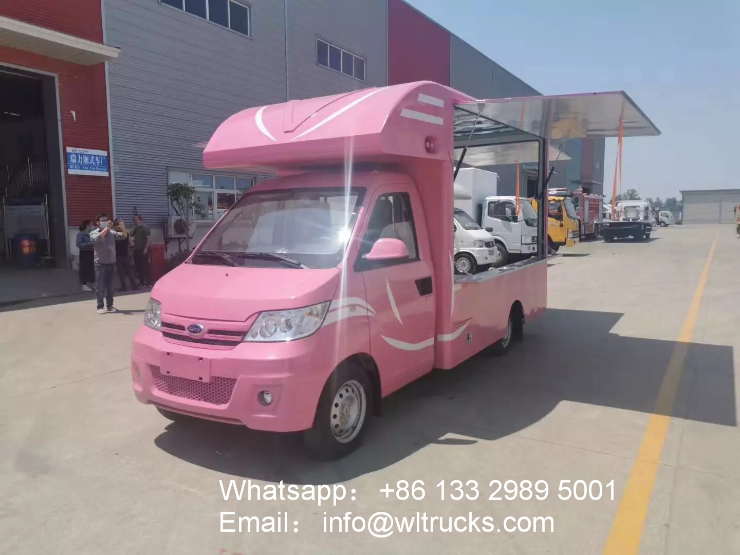 Chery gasoline food truck