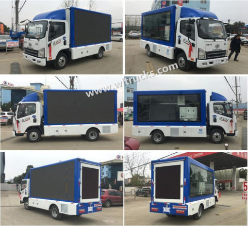 China outdoor led truck