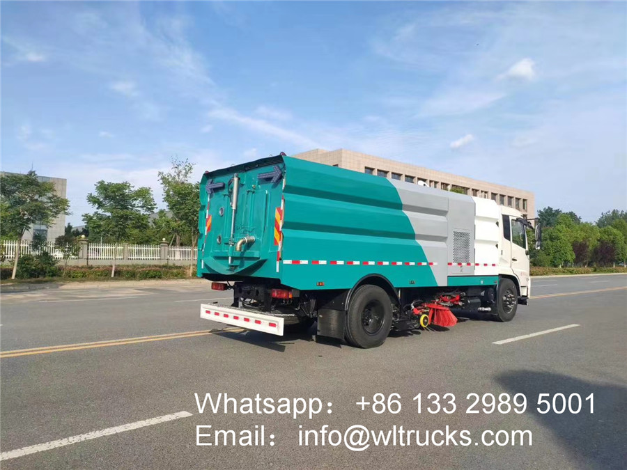 DFAC 16 ton road washing sweeper truck