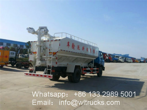 Dongfeng 10 ton bulk feed discharge truck
