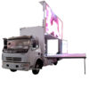 Dongfeng 10m2 led advertising light truck