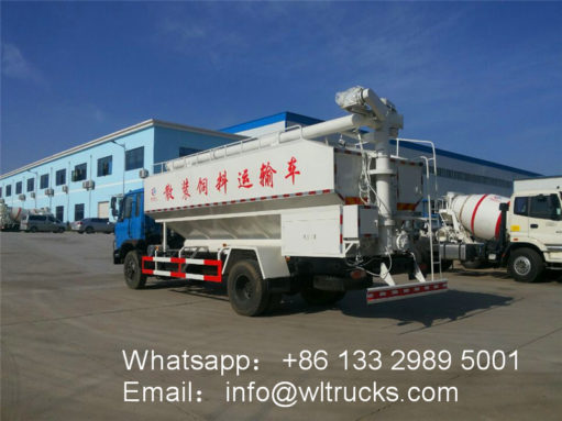 Dongfeng 12 ton bulk feed discharge truck