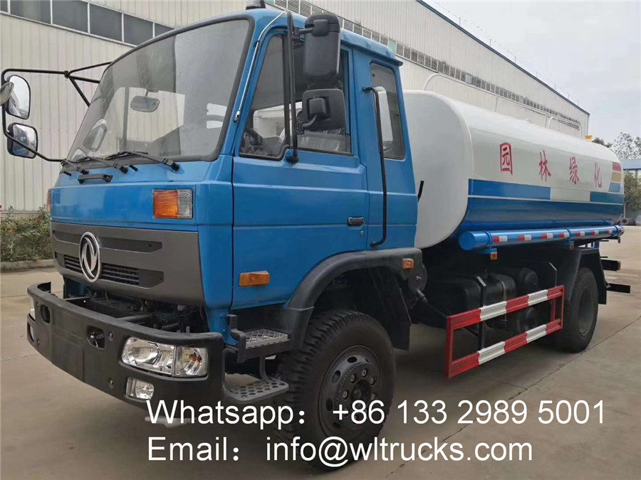 Dongfeng 153 cab water tank truck