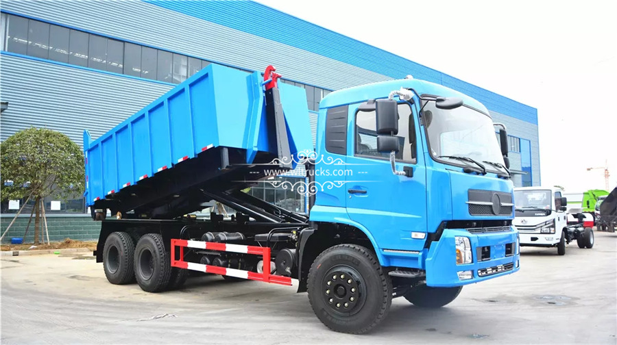 Dongfeng 20m3 hook arm garbage truck