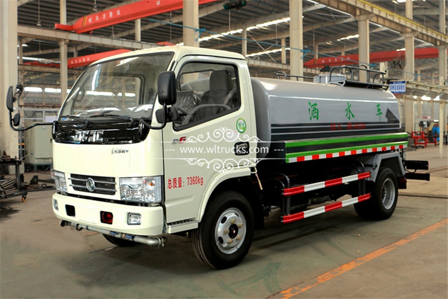 Dongfeng 5 tons water bowser truck