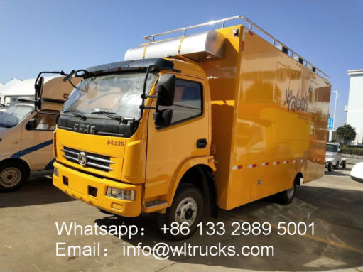 Dongfeng 5.2m kitchen equipment food truck