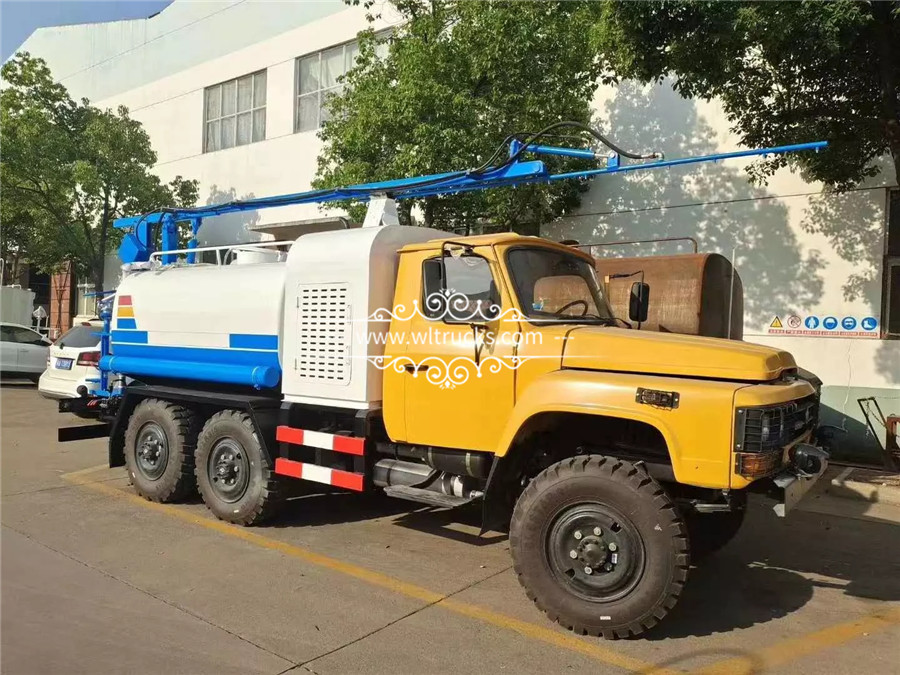 Dongfeng 6x6 full drive multifunctional solar photovoltaic panel cleaning truck