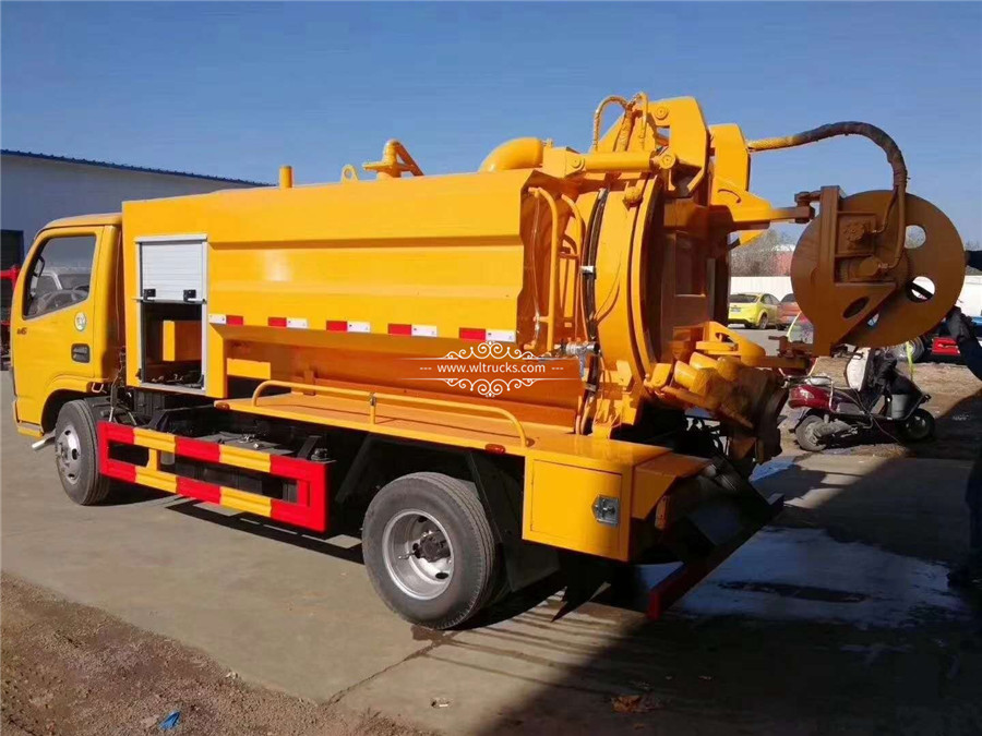 Dongfeng Cleaning sewage suction truck