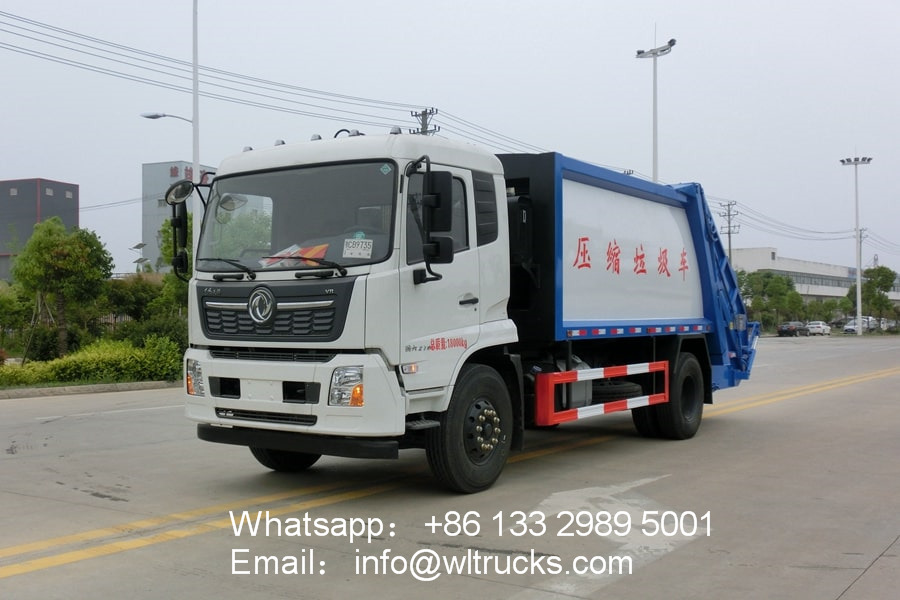 Dongfeng Tianjin 12m3-14m3 compactor garbage truck