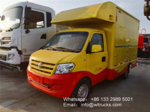 Dongfeng cheap mini fast food truck