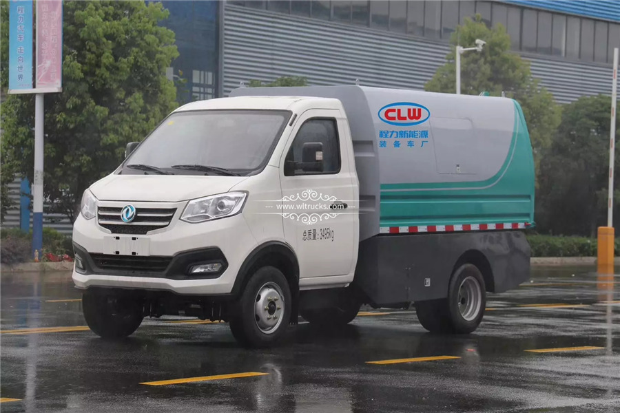 Dongfeng electric sealed garbage truck